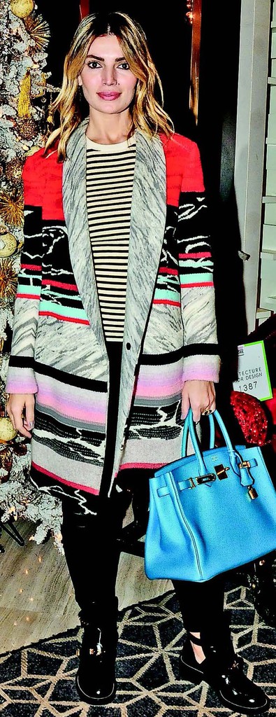 Kış temalı alışveriş keyfi