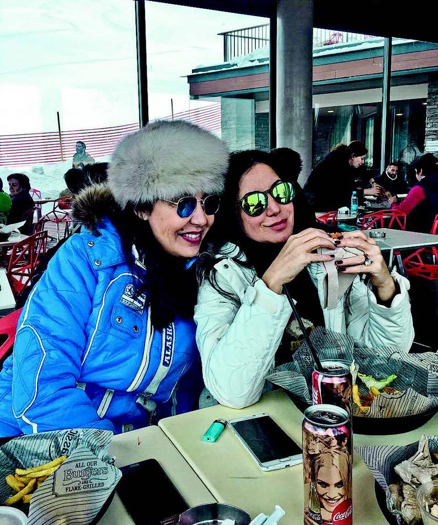 Yeni yılı karlar içinde karşıladı