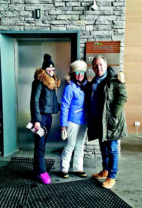 Yeni yılı karlar içinde karşıladı