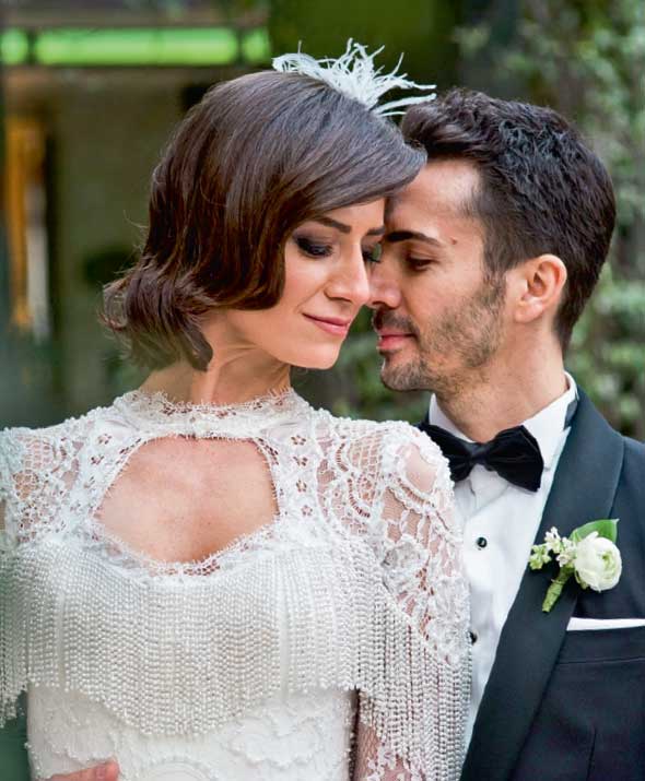 Nişanda sürpriz yapıp evlendiler