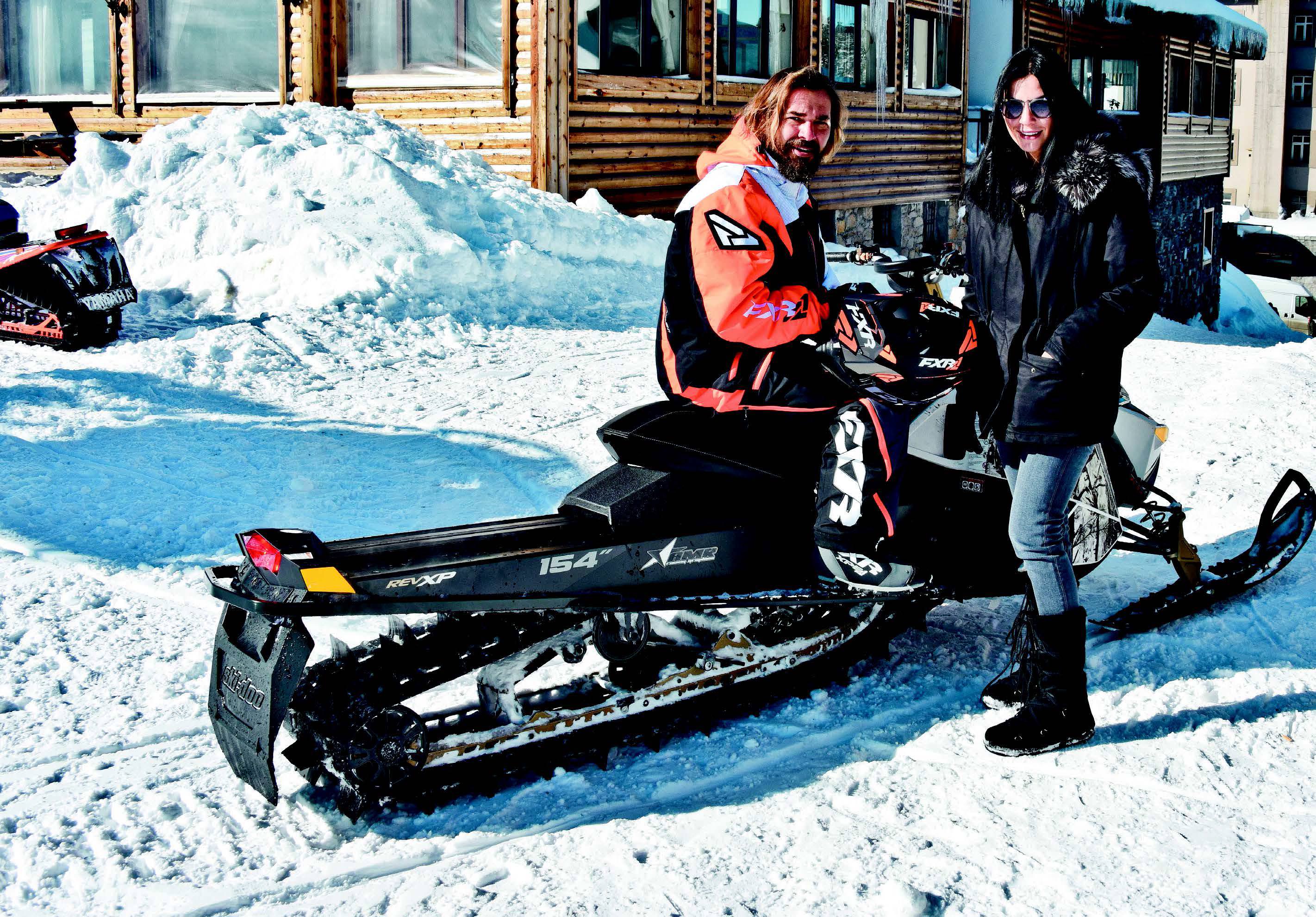 Zirvede sömestr tatili hızlı başladı