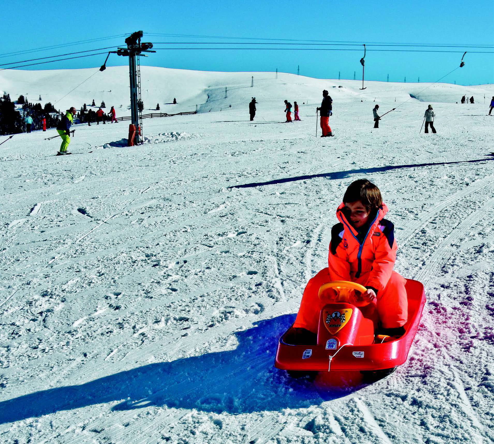 Zirvede sömestr tatili hızlı başladı