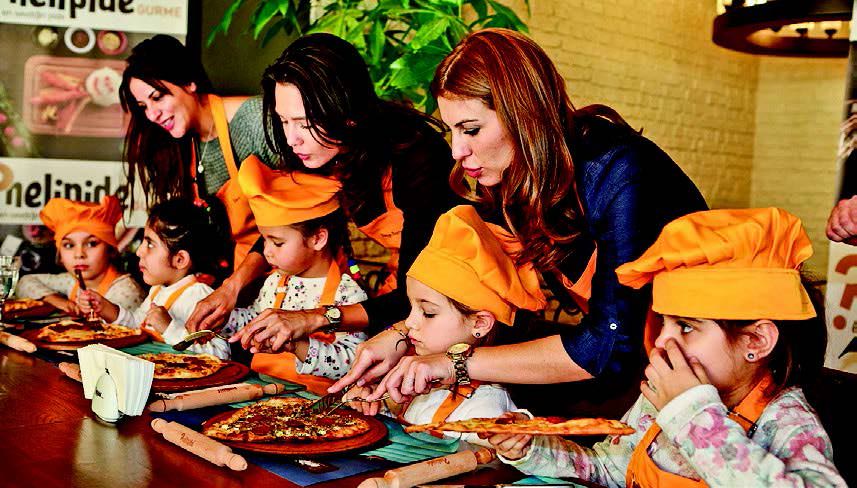 Minik şefler mutfağa girdi