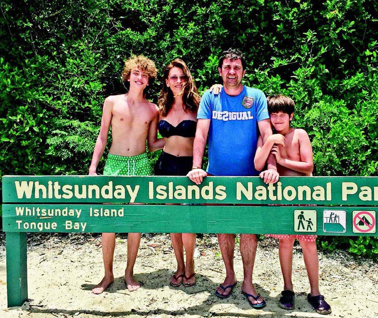 "Bir arada olduğumuz her tatil çok güzel"