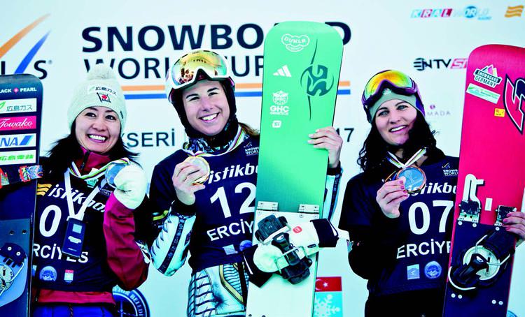 Dünyanın en iyi Snowboard'cuları Erciyes'te buluştu