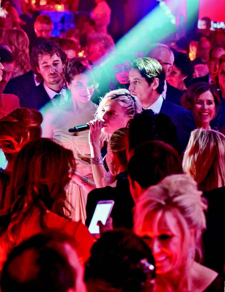 Gül Balosu'nda bir araya geldiler