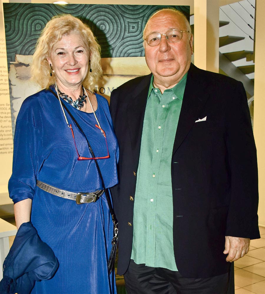 Kitabını müzede tanıttı