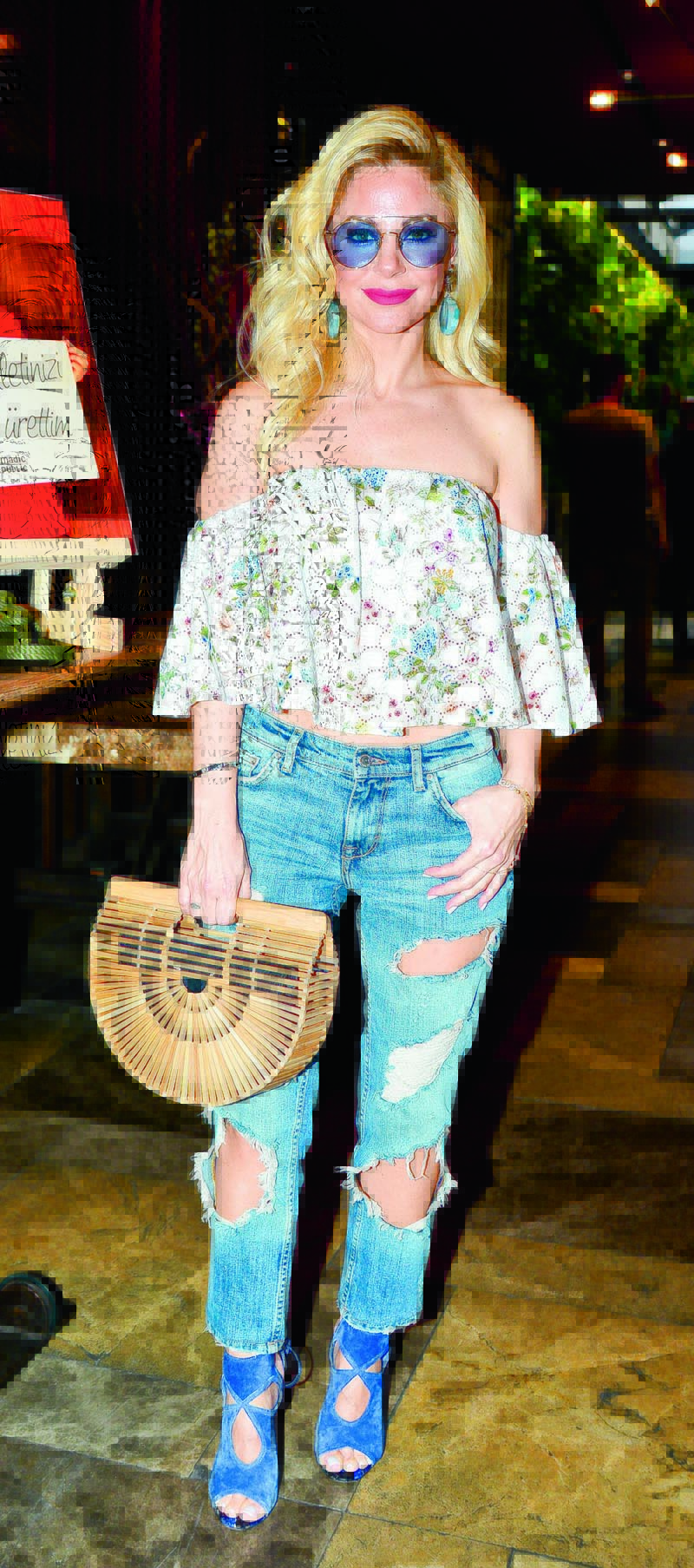 El emeği sandaletler için Nişantaşı'nda davet