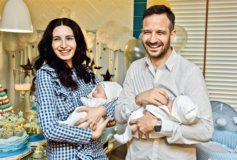 Milan ve Ares'e 'Hoşgeldin' partisi