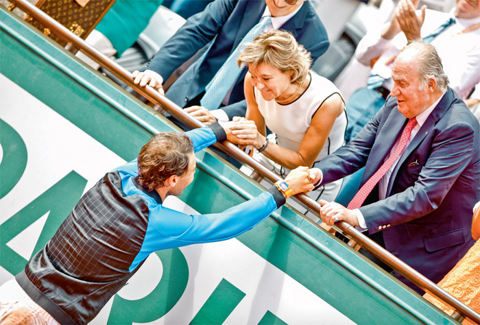 Nadal'ın final maçına ünlüler akın etti