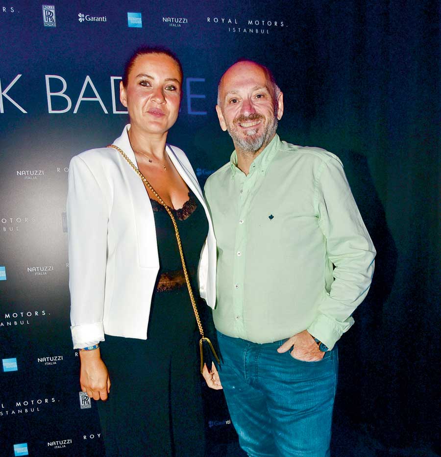 Patronlar araba davetinde buluştu