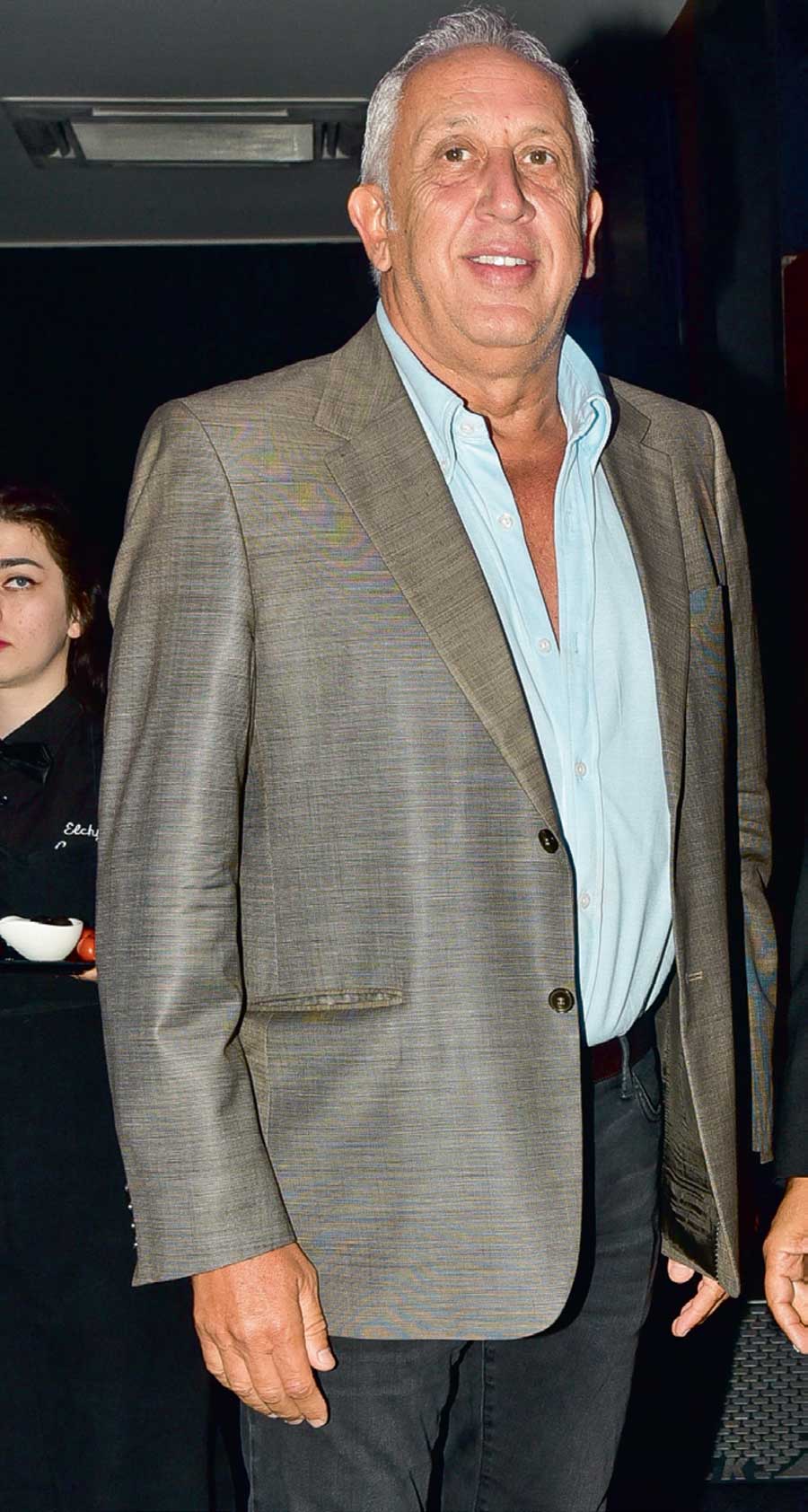 Patronlar araba davetinde buluştu