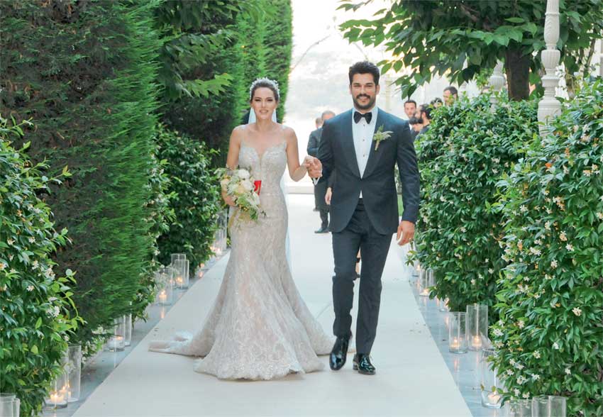 Sanat dünyasının ünlü isimleri düğünde buluştu