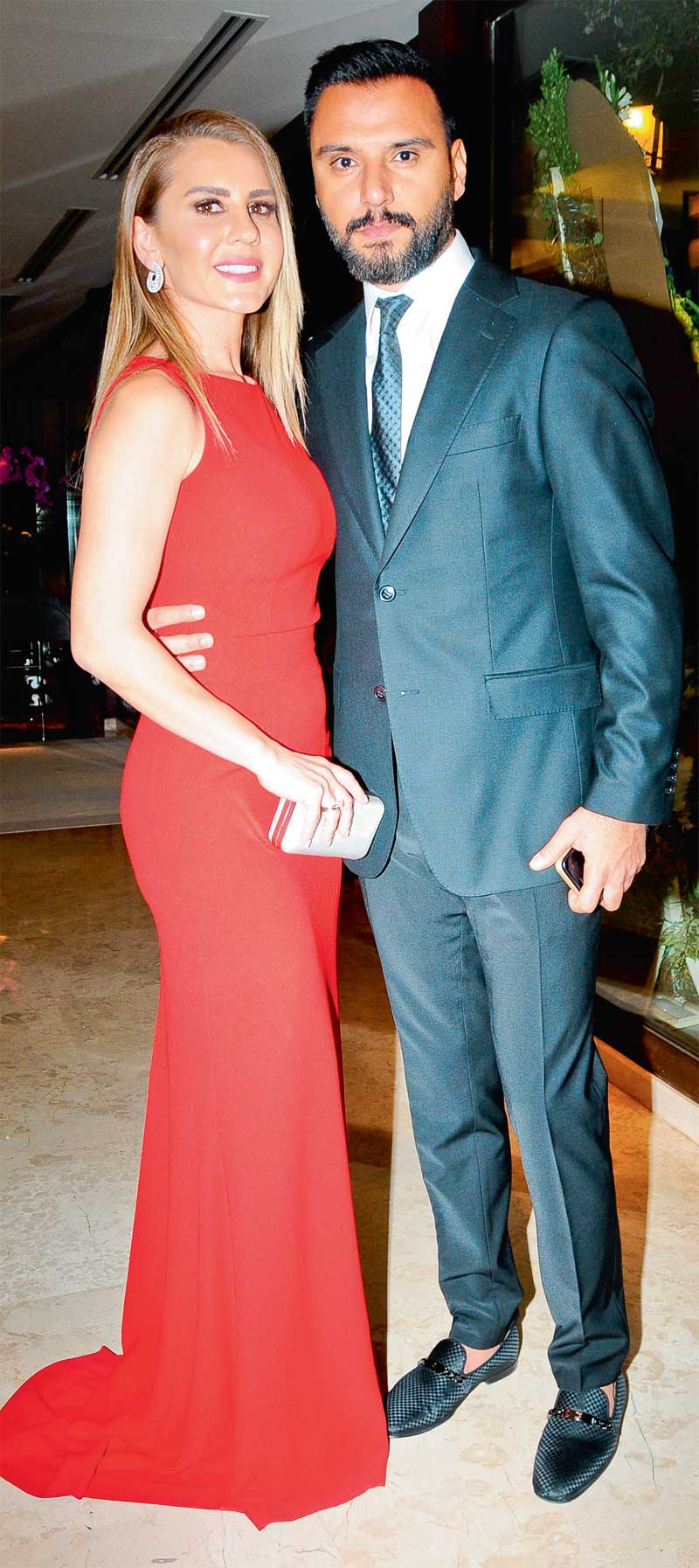 Görkemli bir düğünle evlendiler