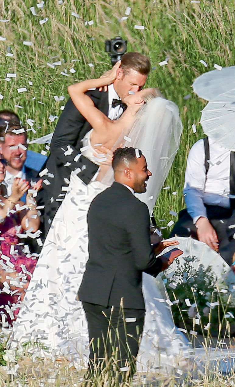 Rüya gibi bir düğün töreniyle evlendiler