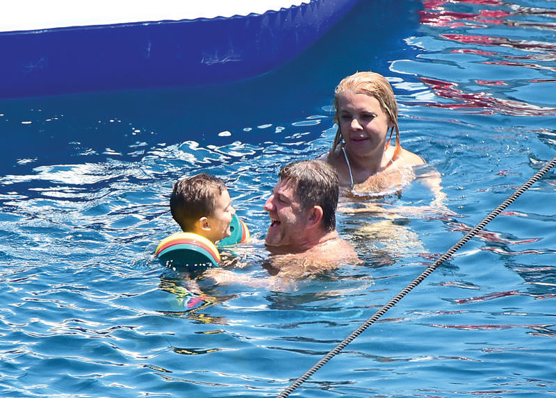 Elitlerin tatilinden renkli kareler