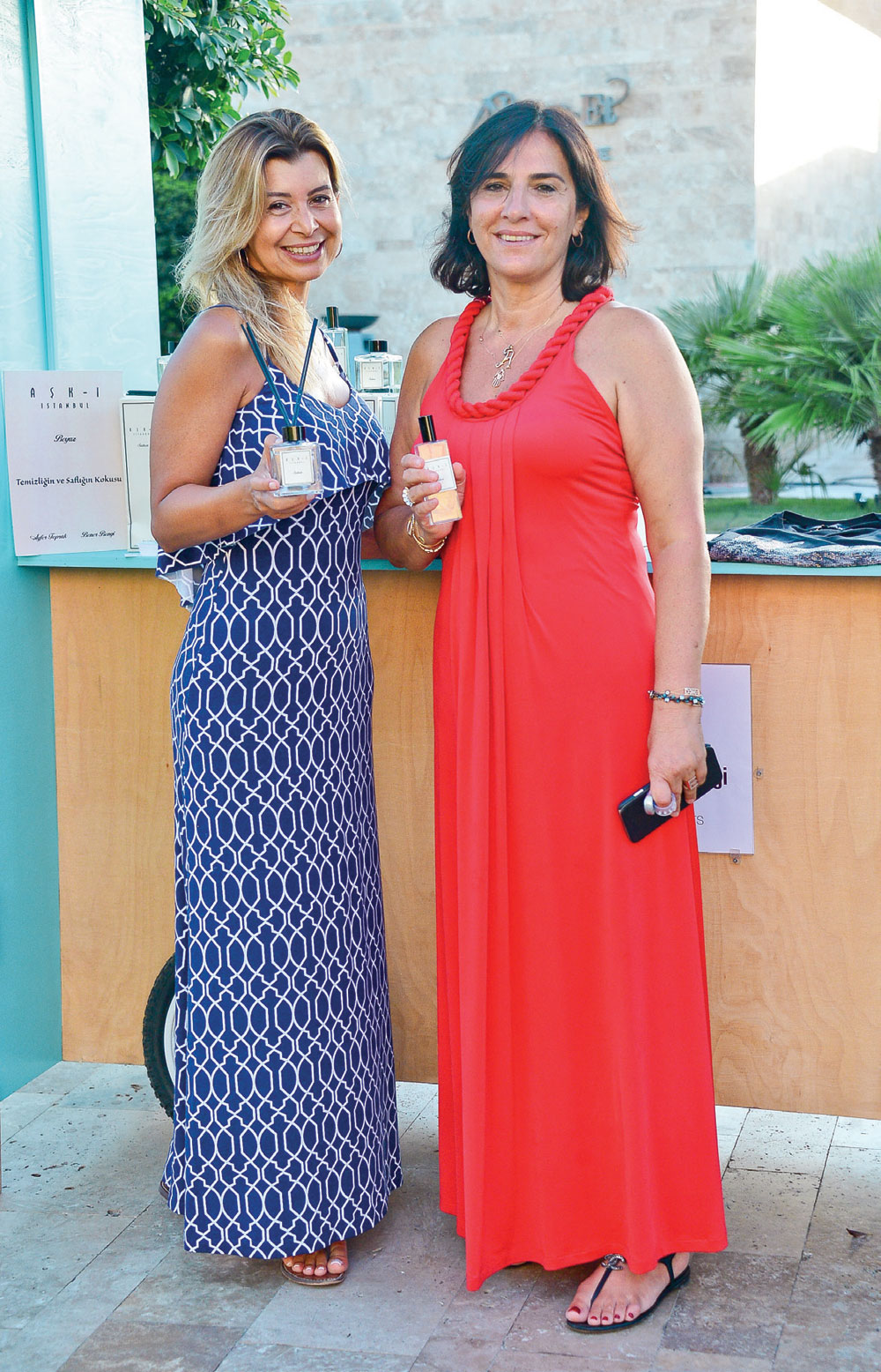 Tatile ara verip alışveriş yaptılar