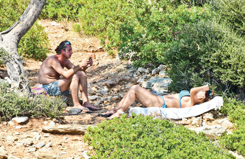 Eşsiz bodrum koylarından renkli kareler