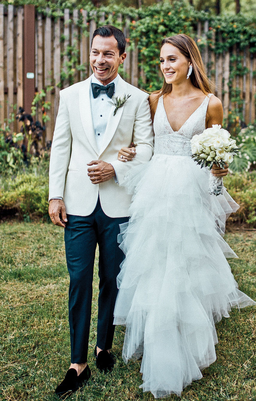 Rüya gibi bir düğünle evlendiler 