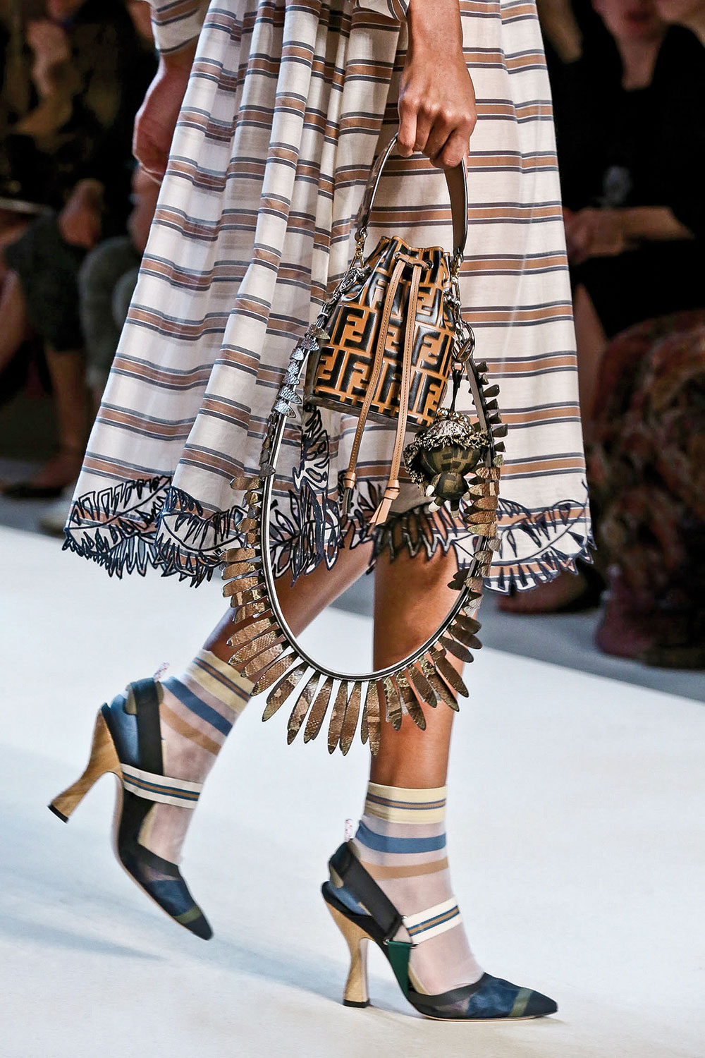 Modanın devlerini ağırladı