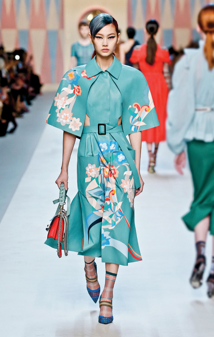 Modanın devlerini ağırladı