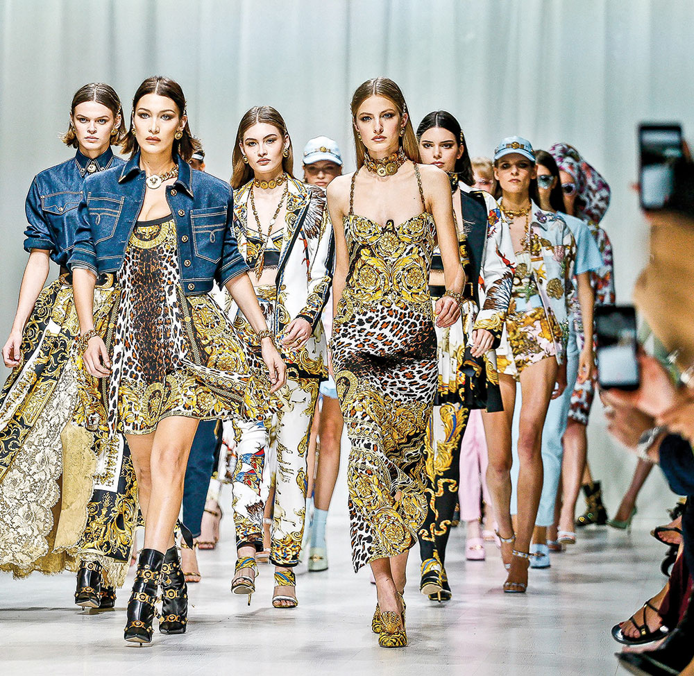 Modanın devlerini ağırladı