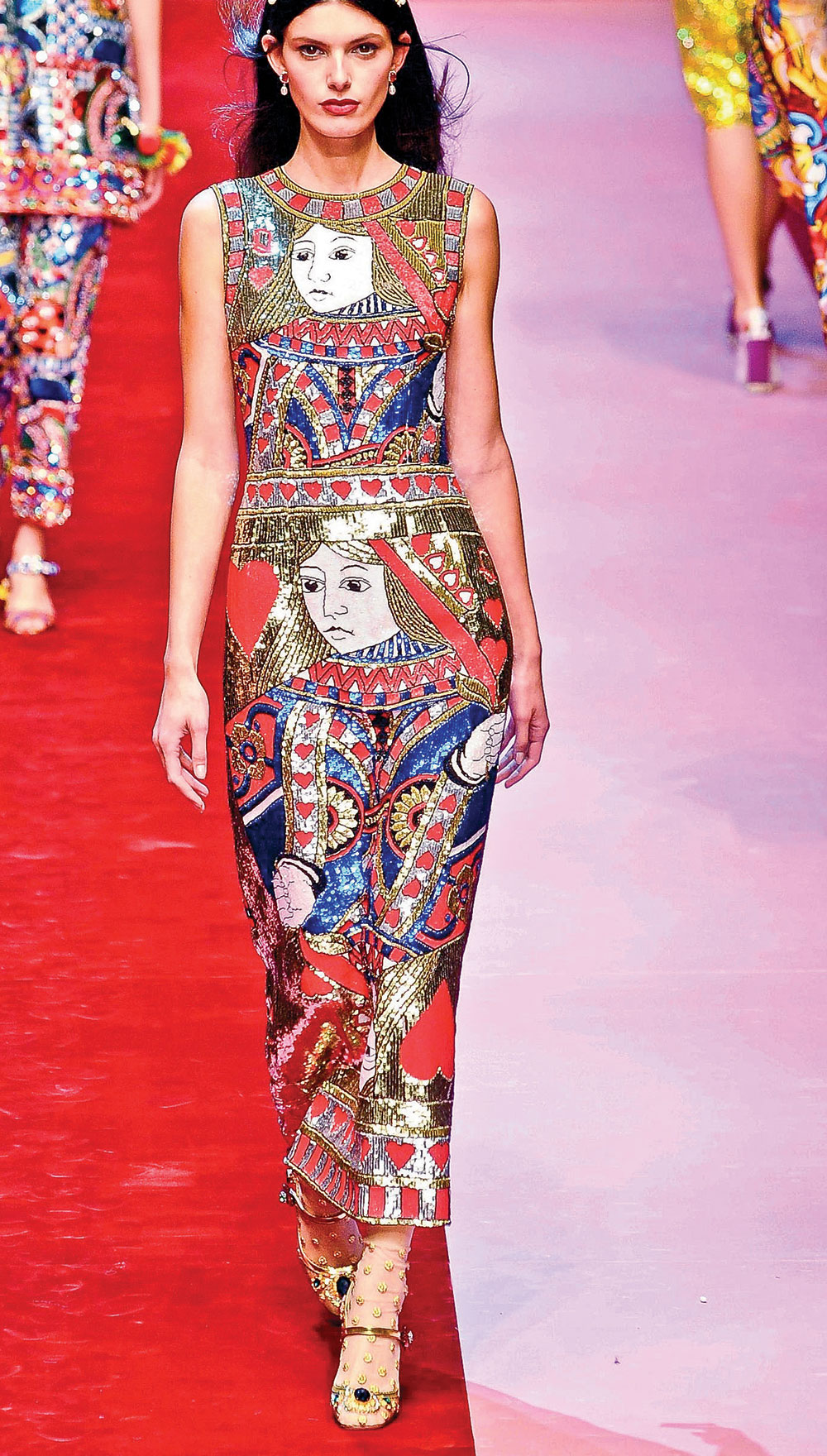 Modanın devlerini ağırladı