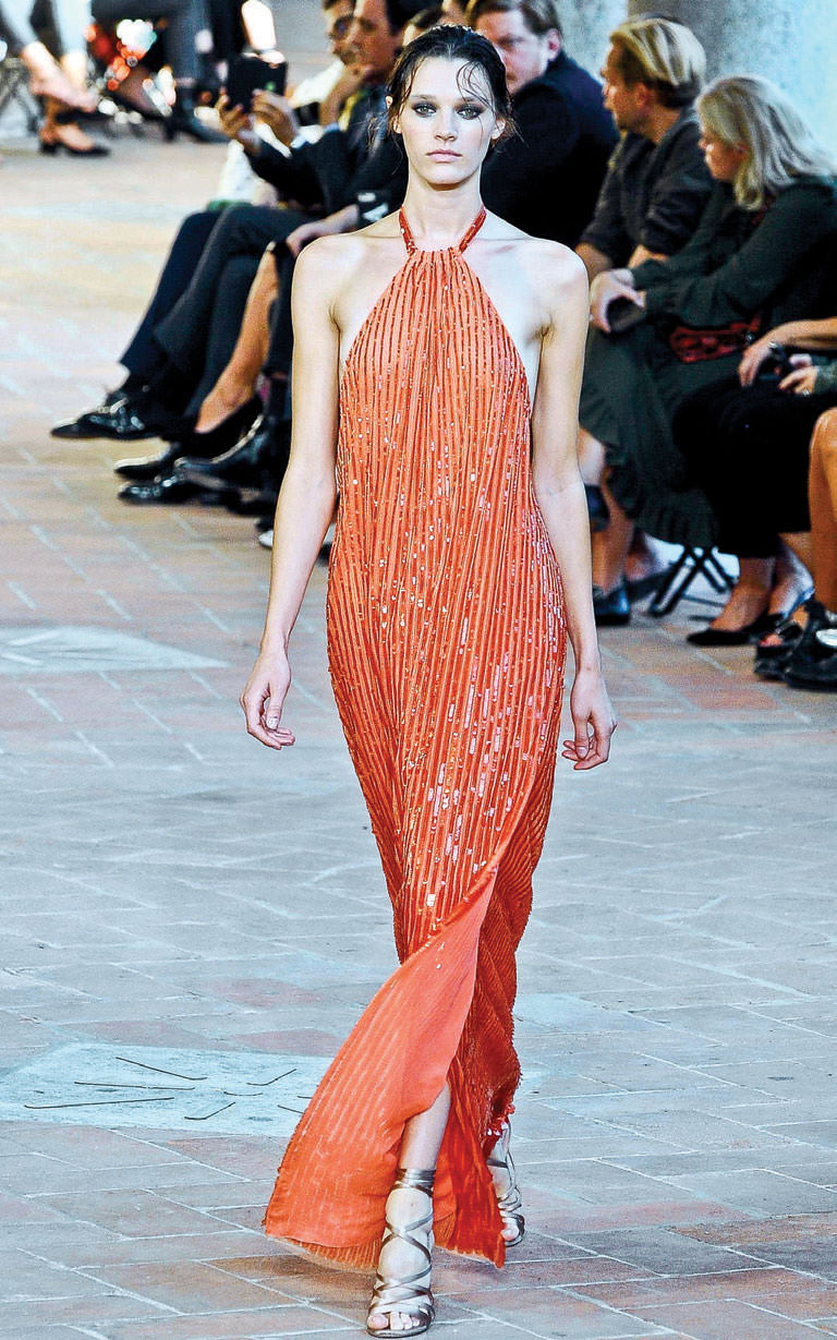 Modanın devlerini ağırladı