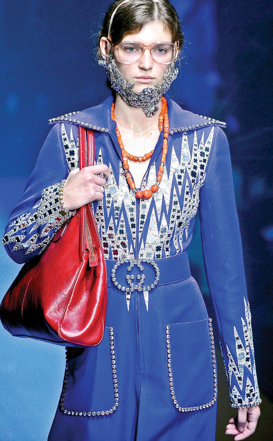 Modanın devlerini ağırladı