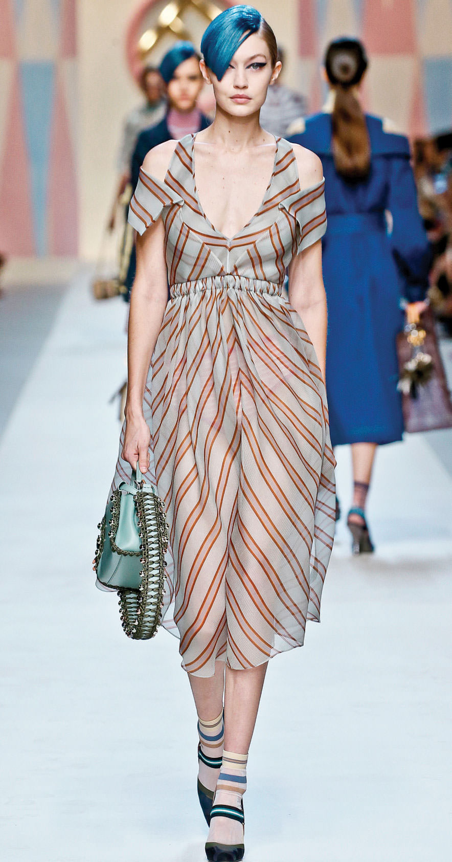 Modanın devlerini ağırladı