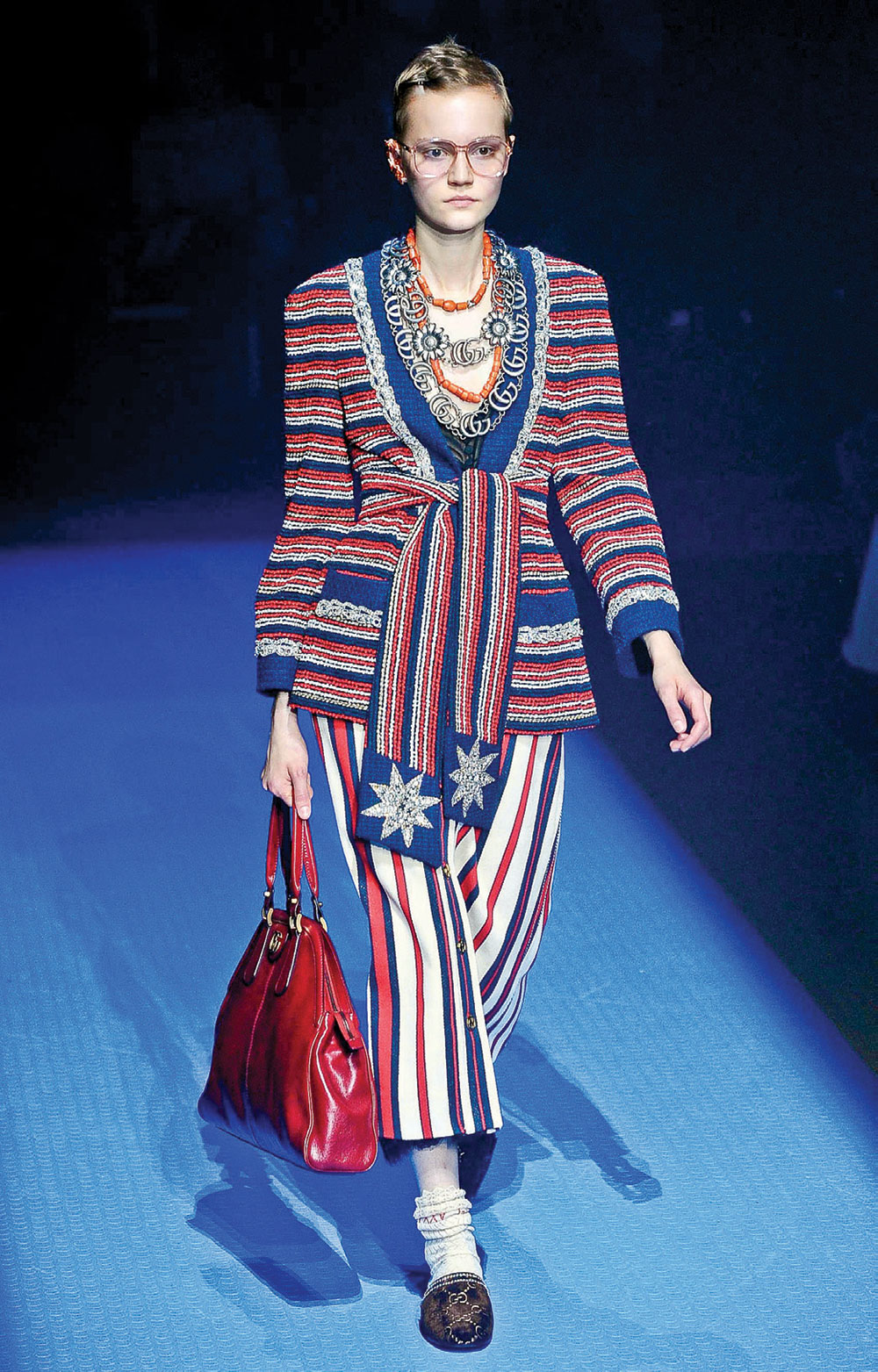 Modanın devlerini ağırladı