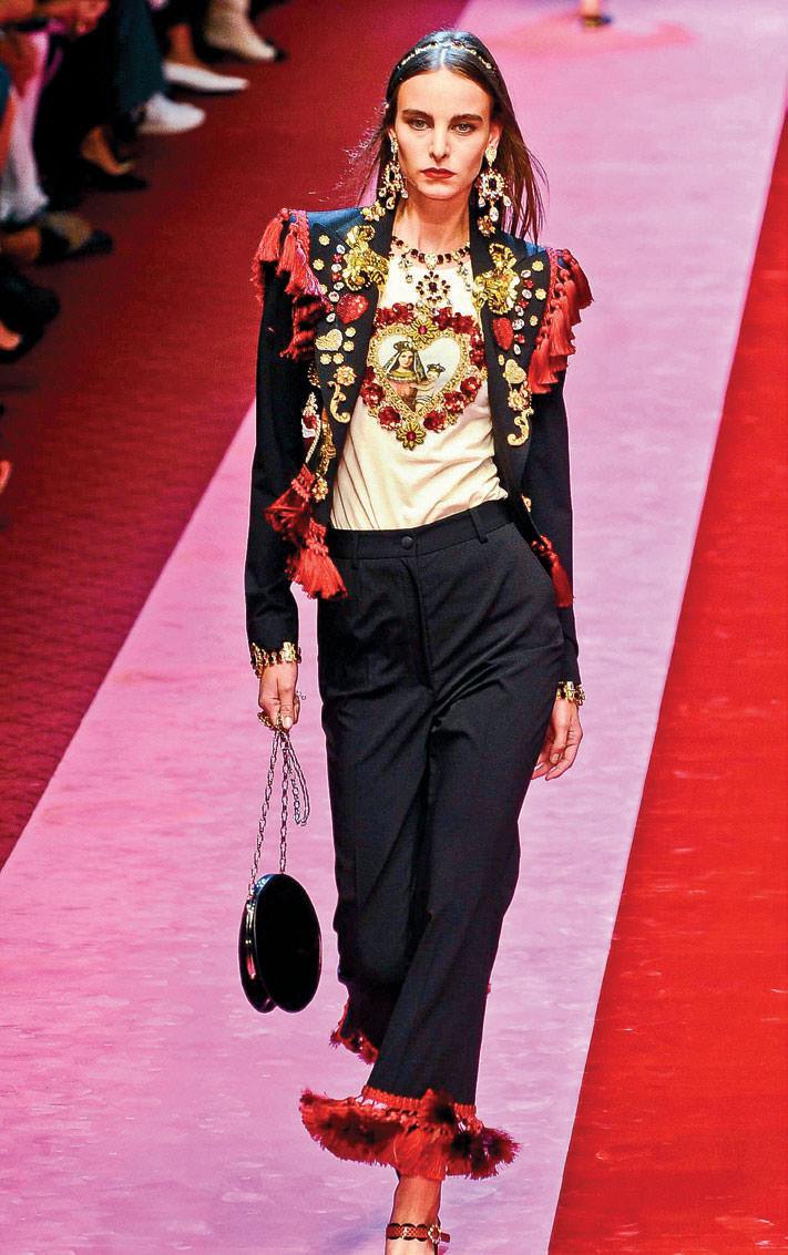 Modanın devlerini ağırladı