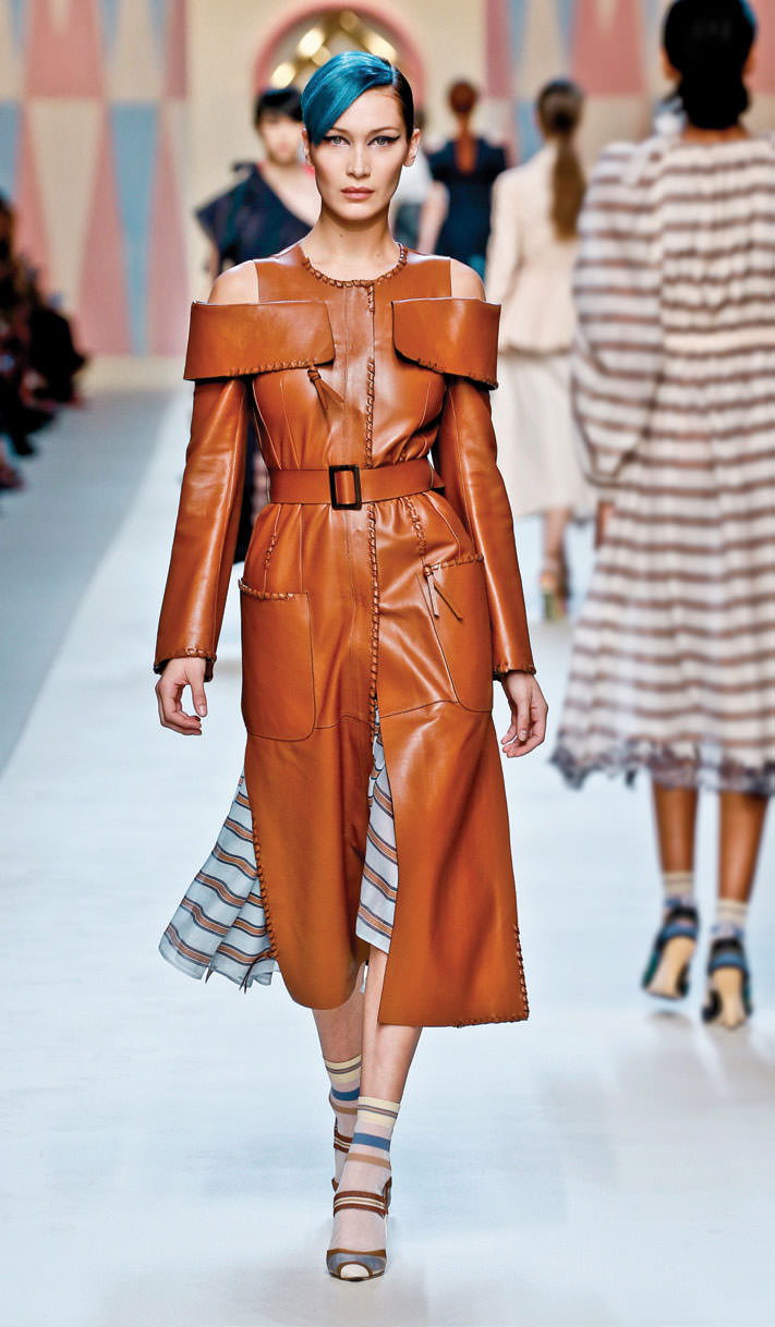 Modanın devlerini ağırladı