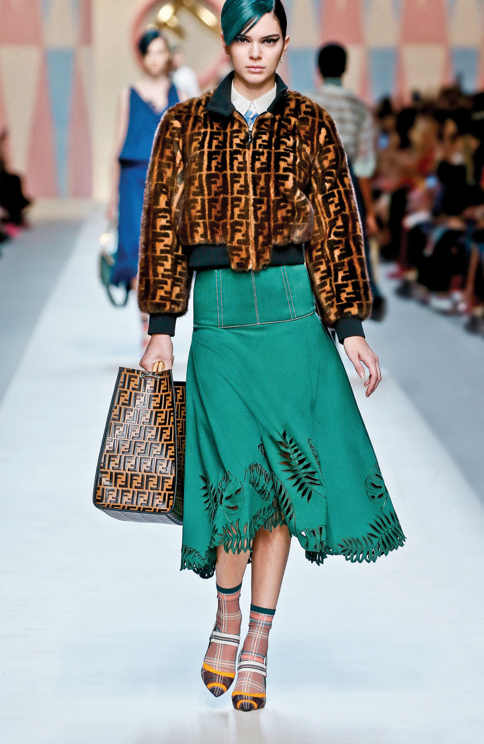 Modanın devlerini ağırladı