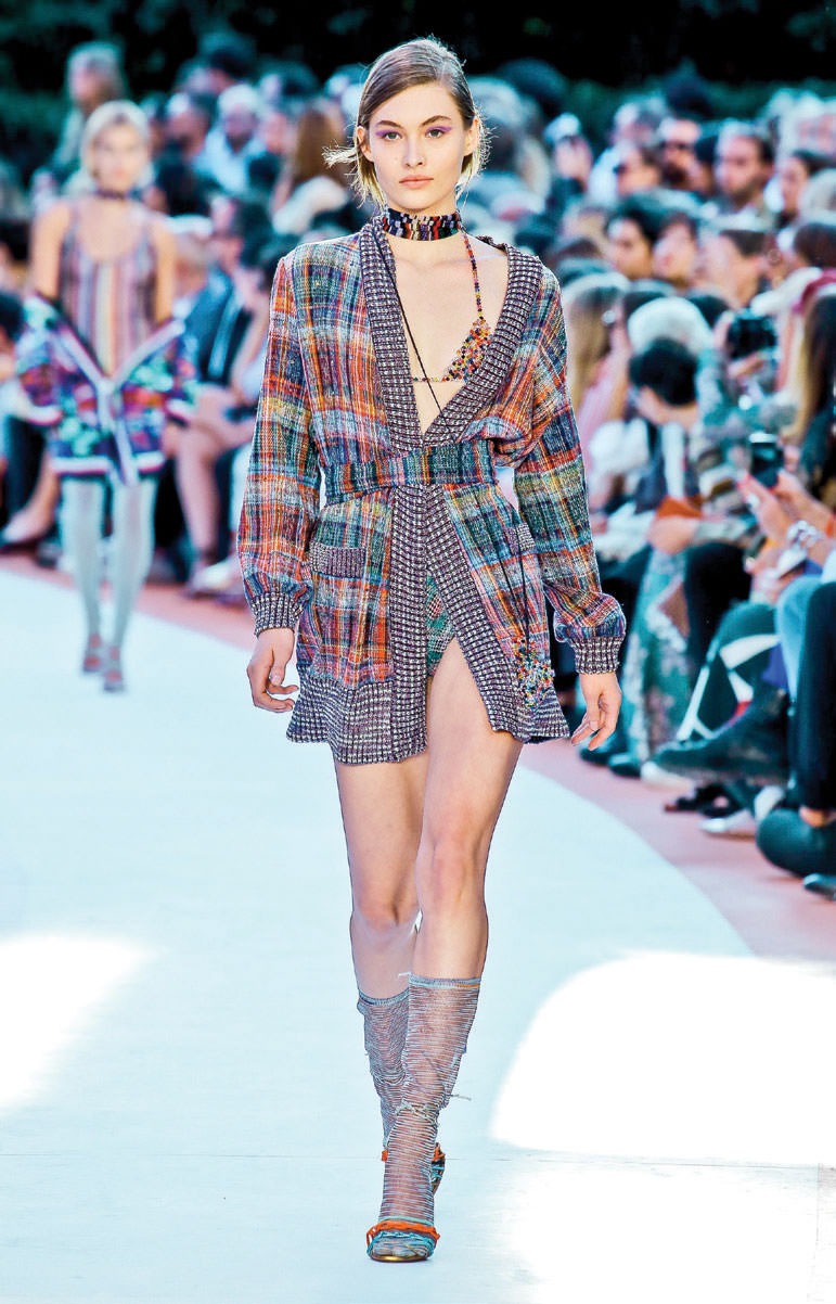 Modanın devlerini ağırladı