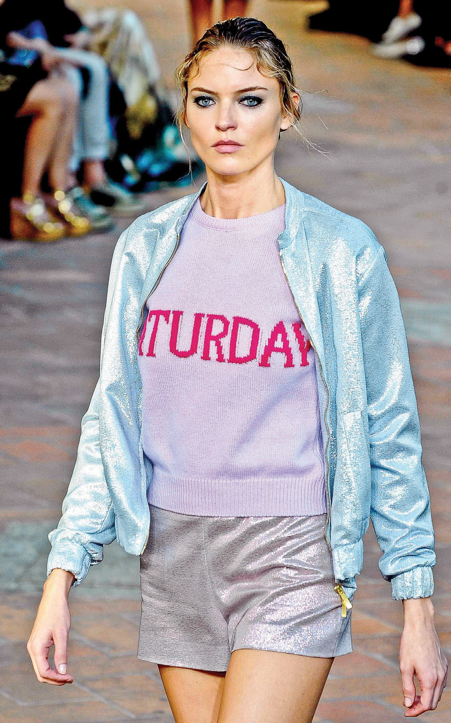 Modanın devlerini ağırladı