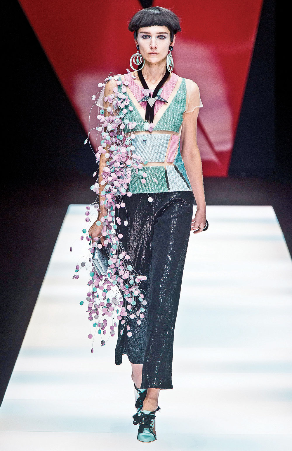 Modanın devlerini ağırladı