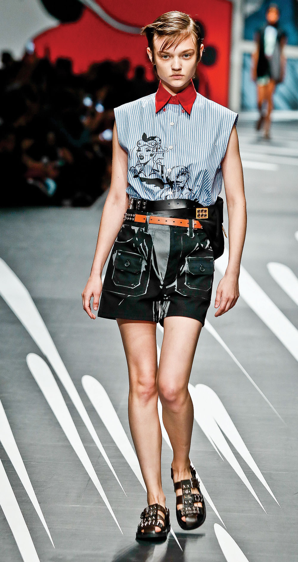 Modanın devlerini ağırladı