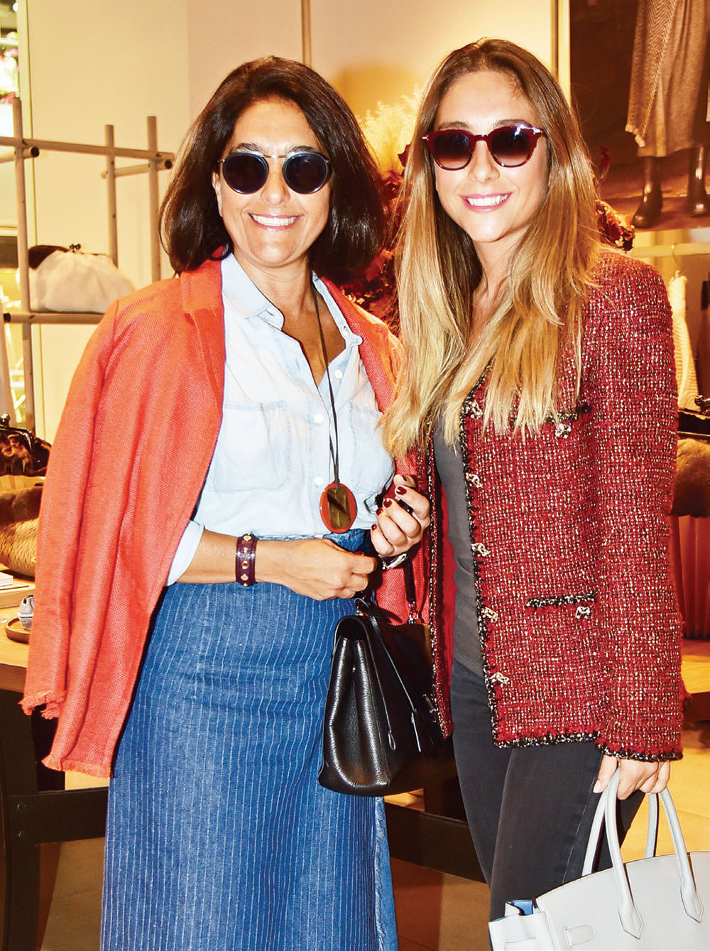 Modayla dolu bir gün geçirdiler 