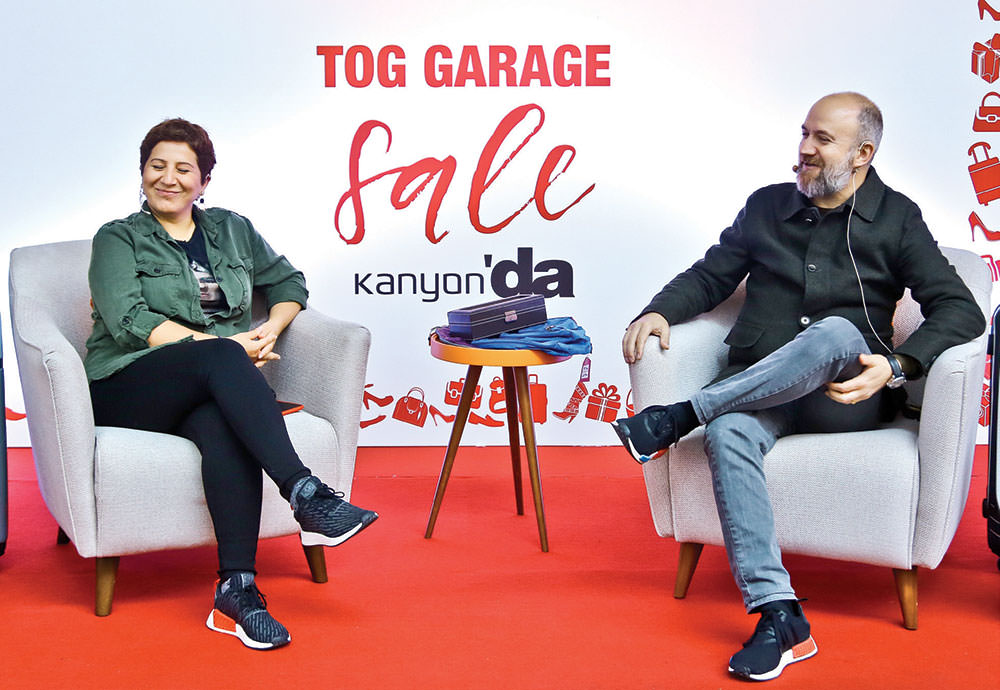 Tog'a destek için alışveriş yaptılar 