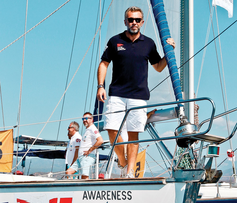 Yelken tutkunları buluştu 