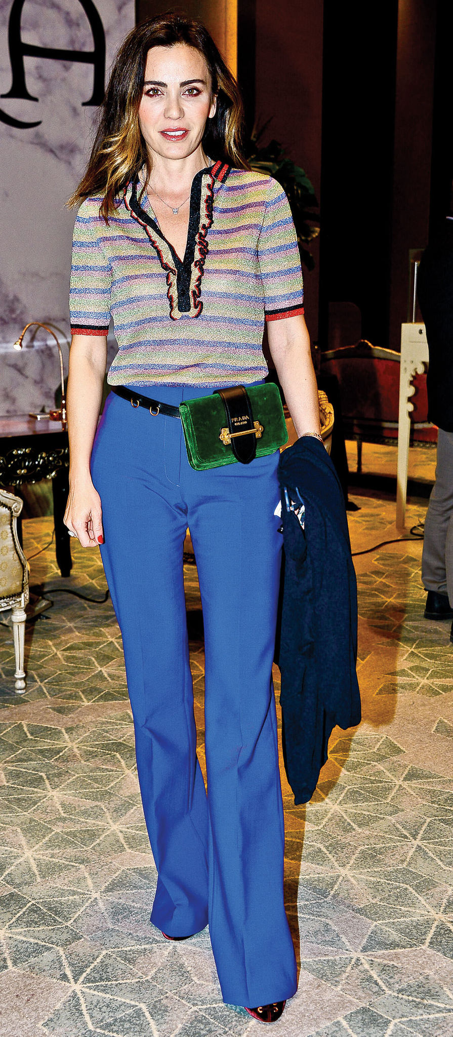 Alışveriş yapıp sohbet ettiler 