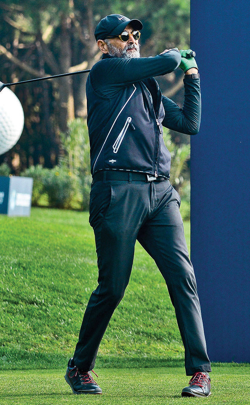 İş dünyası turnuvada buluştu 