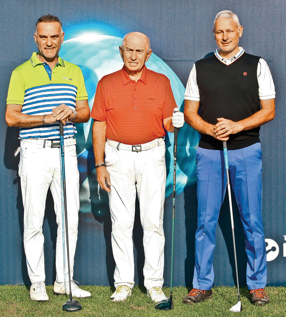 İş dünyası turnuvada buluştu 