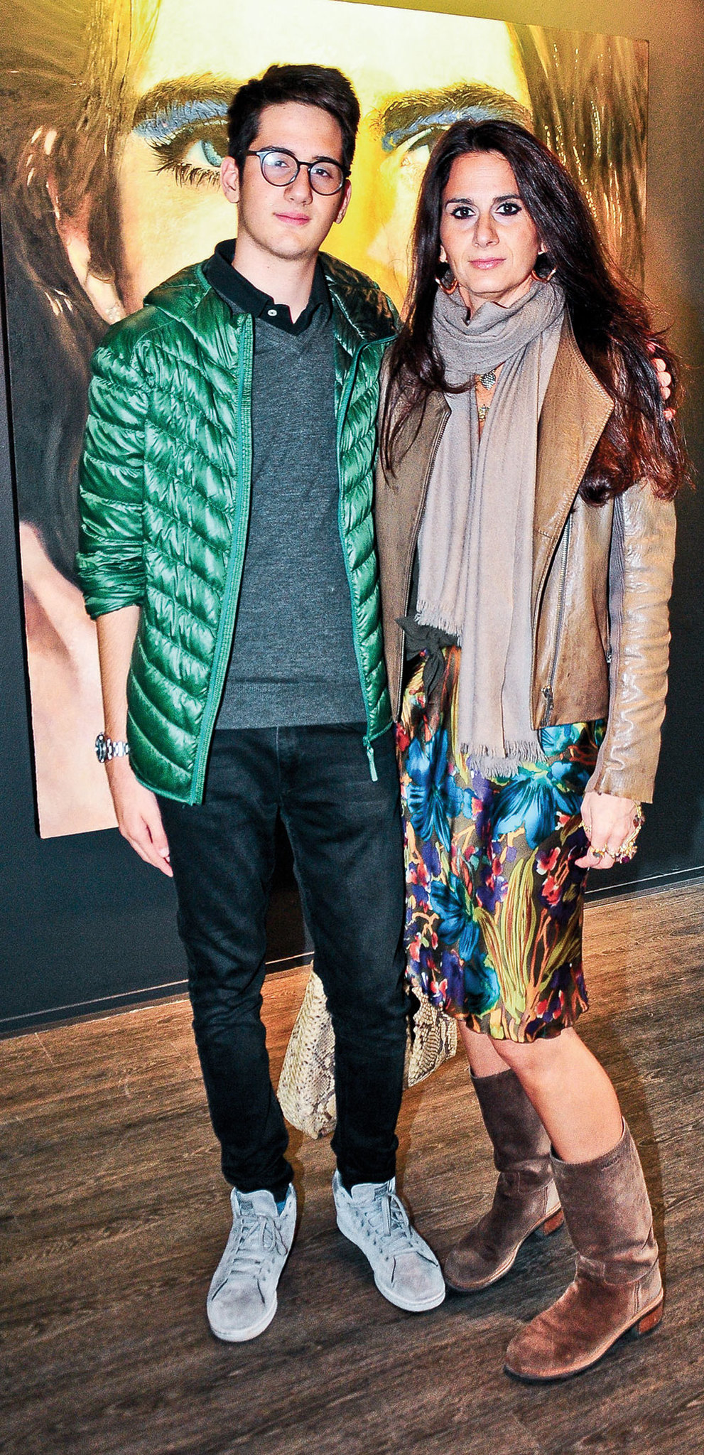 İlk kişisel sergisini açtı 