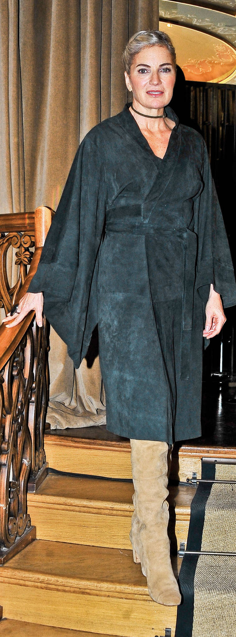 Koleksiyonunu tanıtmaya geldi