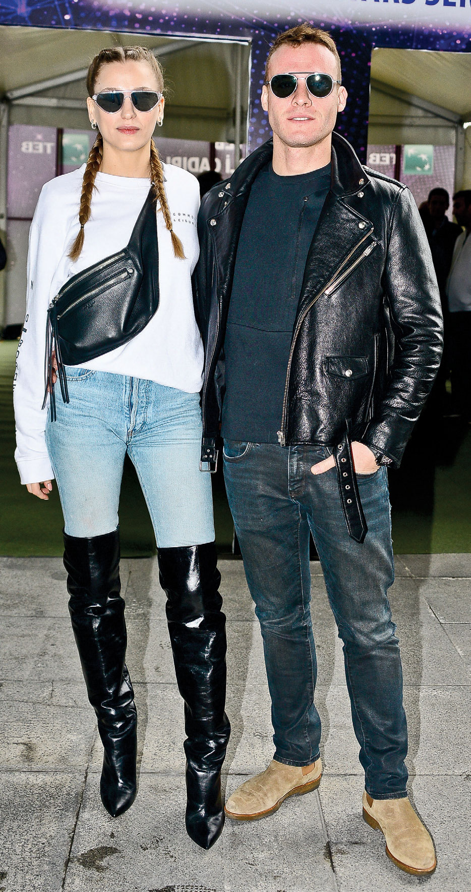 Tenisin yıldızlarından büyük şov 