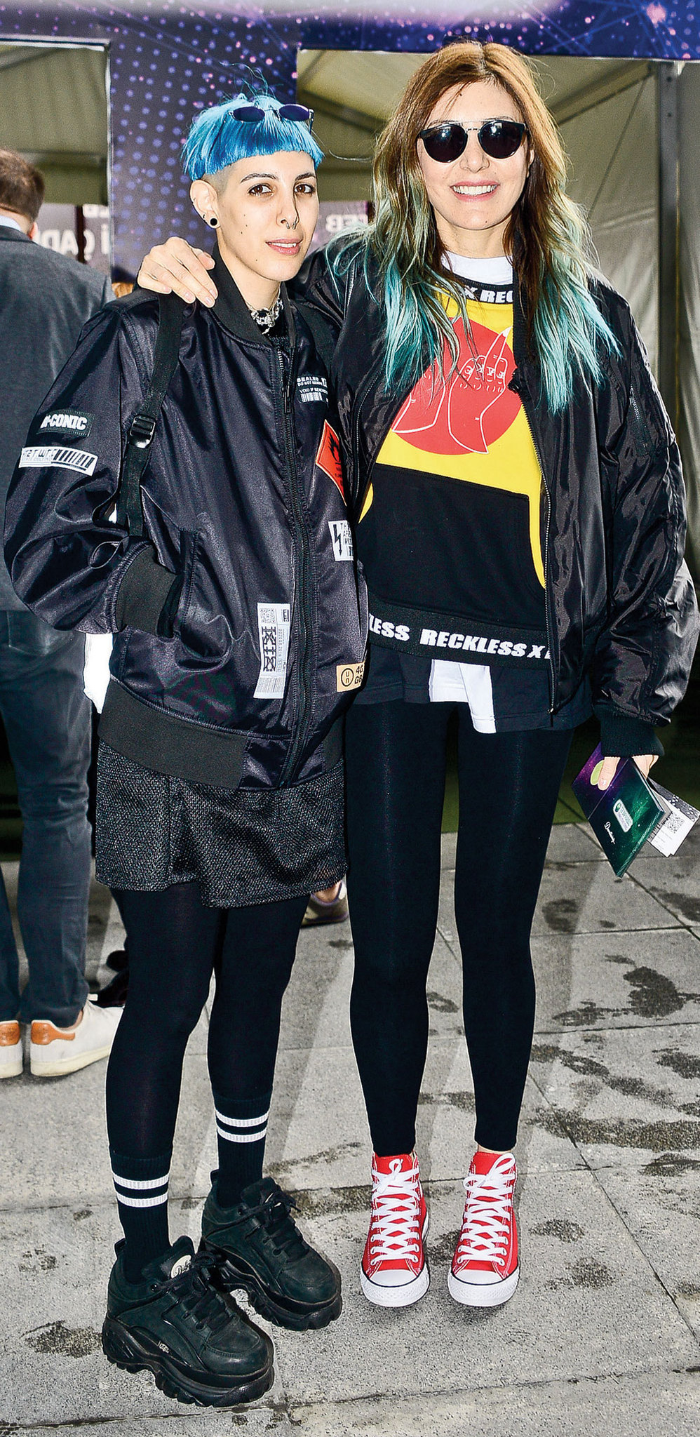 Tenisin yıldızlarından büyük şov 