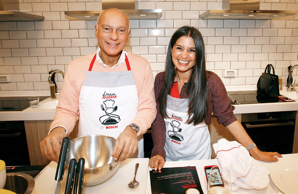 Ünlü isimlerin mutfak keyfi