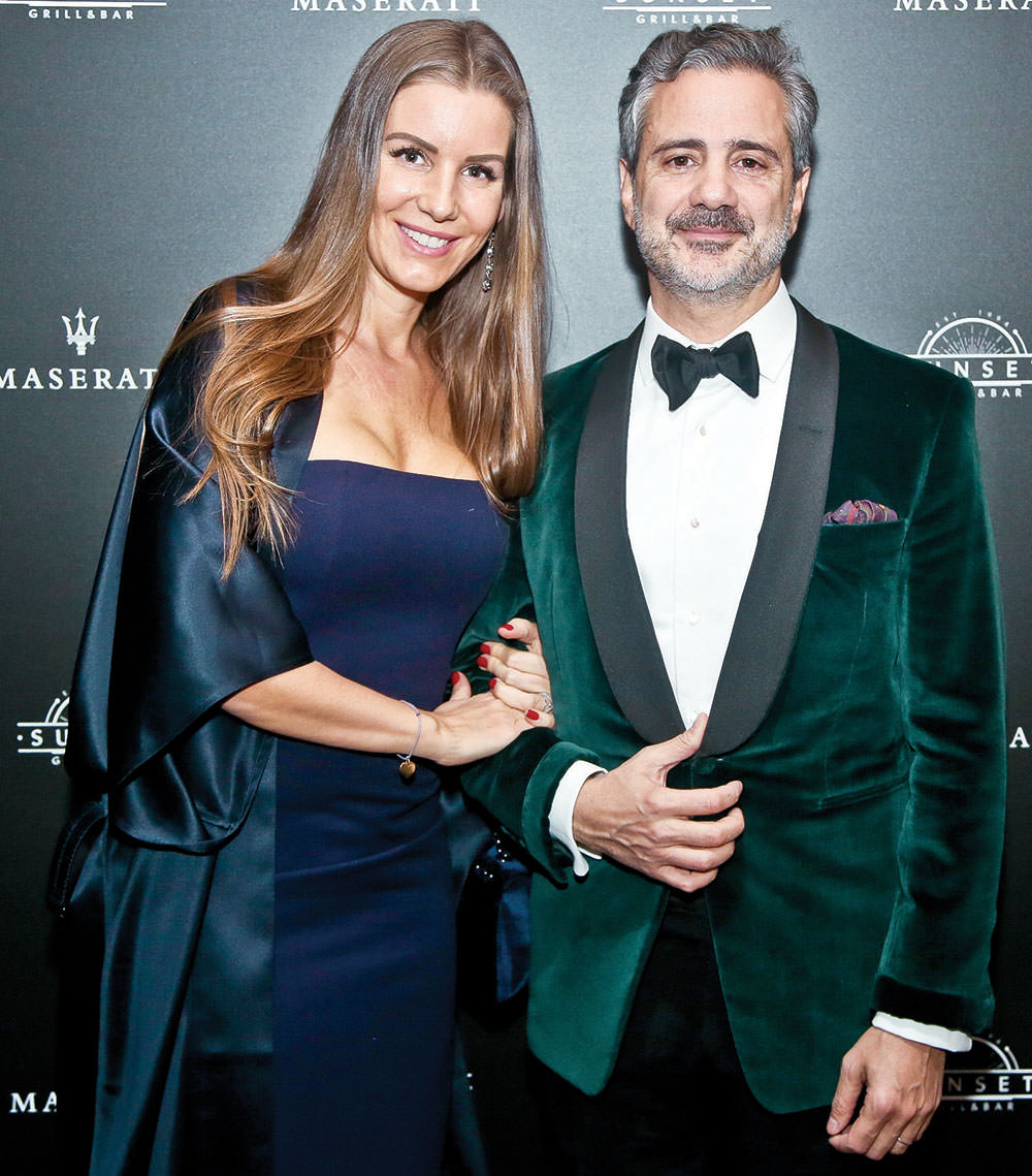 Yılbaşı davetinde buluştular